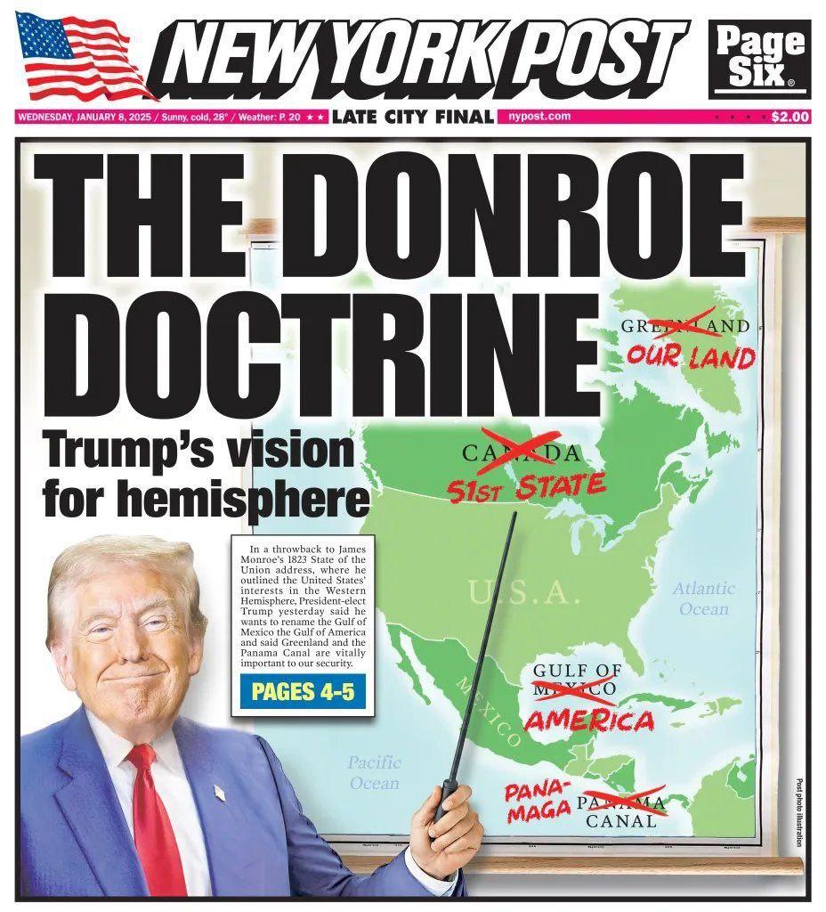 Trump Unveils ‘Donroe Doctrine’ to Reassert U.S. Grip on the Western Hemisphere