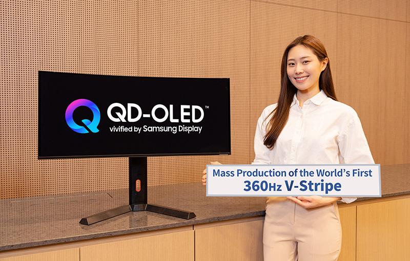 Samsung Display Ignites 34-Inch QD-OLED Era with 1,300-Nit Mass Production