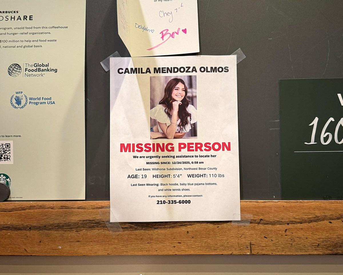 Body Found During Search for Missing Teen Camila Mendoza Olmos, Bexar County Sheriff Confirms